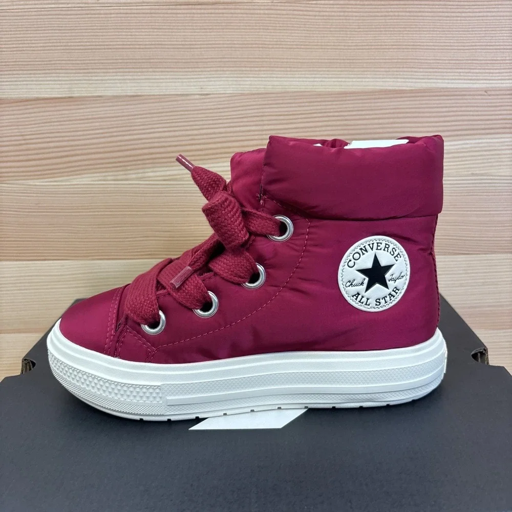 Converse Elements Boot Hi A14274C Chuck Taylor All Star Women 7 Berry Color Way